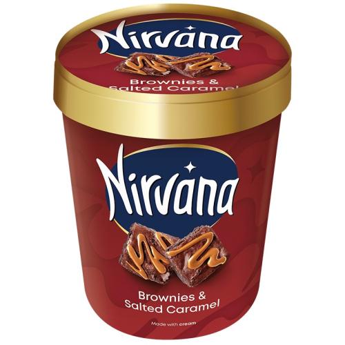 НИРВАНА БРАУНИ И СОЛЕН КАРАМЕЛ 420ml
