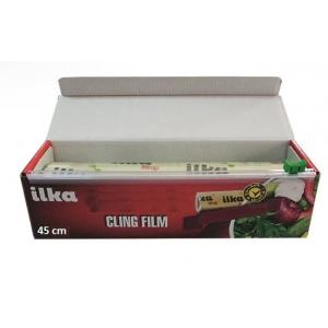 СТРЕЧ ФОЛИО ХРАНИТЕЛНО 45см/150м В КУТИЯ С НОЖ
