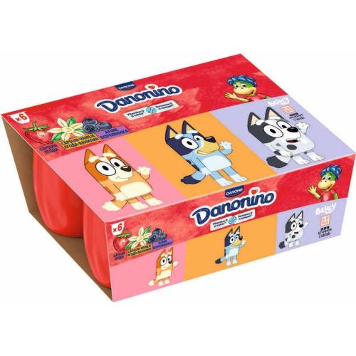 ДАНОНИНО ЯГОДА/ЯГОДА-ВАНИЛИЯ/БОРОВИНКА 6х0.050