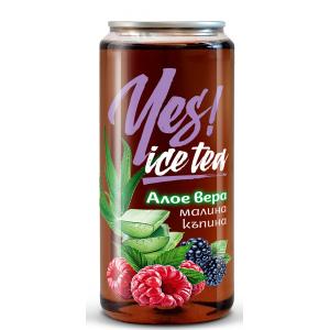 РАДУЛОВ НЕГАЗИРАН СТУДЕН ЧАЙ 0.330 КЕН АЛОЕ/МАЛИНА/КЪПИНА