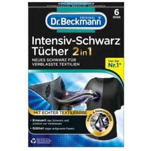 Д-Р БЕКМАН КЪРПИЧКИ ЗА ТЪМНО ПРАНЕ И ОСВЕЖАВАНЕ НА ВЛАКНАТА 6бр /0811/