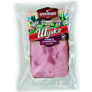 МУШЕВ ПУШЕНА ШУНКА ОТ БУТ КМ 0.150 СЛАЙС