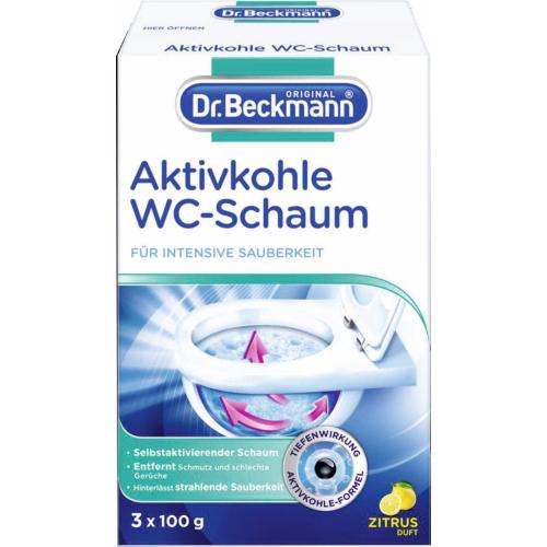 Д-Р БЕКМАН ПРЕПАРАТ ЗА ПОЧИСТВАНЕ НА ТОАЛЕТНА С АКТИВЕН КАРБОН 3х0.100 /7918/
