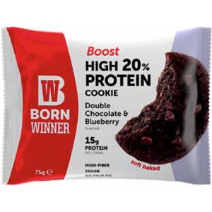 BORN WINNER ПРОТЕИНОВО КУКИ ШОКОЛАД И БОРОВИНКА 0.075