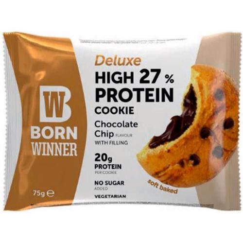 BORN WINNER ПРОТЕИНОВО КУКИ CHOCO CHIP С ПЪЛНЕЖ 0.075