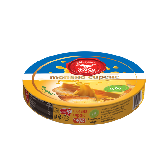 ЖОСИ СЕКТОРНО ТОПЕНО СИРЕНЕ ЧЕДЪР 0.140