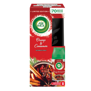 Ароматизатор AIR WICK машинка + резерва 250мл orange и cinnamon