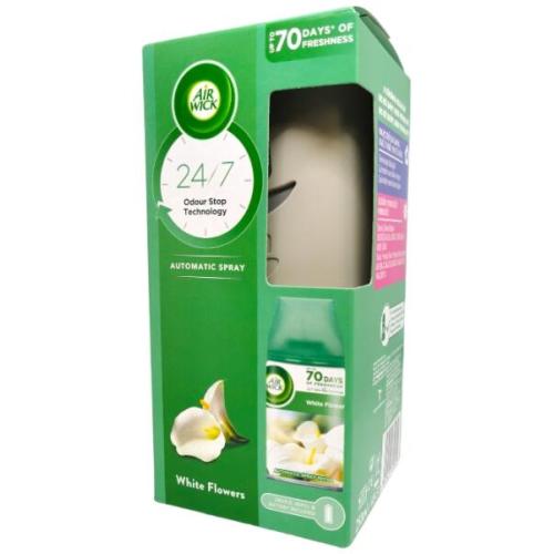 Ароматизатор AIR WICK машинка + резерва 250мл white flowers