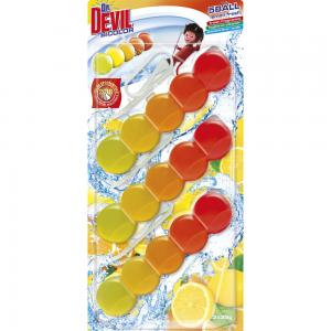 ТОПЧЕТА ЗА ТОАЛЕТНА DR. DEVIL 3х35ГР. LEMON FRESH