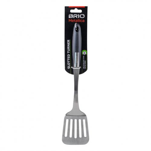 BRIO METALLICA РЕШЕТЪЧНА ШПАТУЛА 35СМ 2695