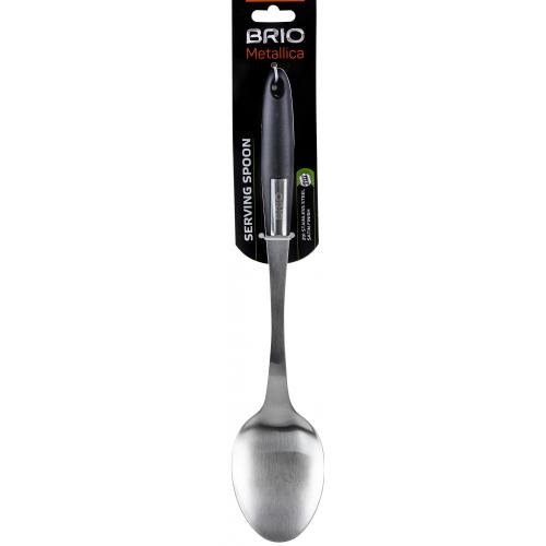 BRIO METALLICA ЛЪЖИЦА ЗА СЕРВИРАНЕ 35СМ 2696