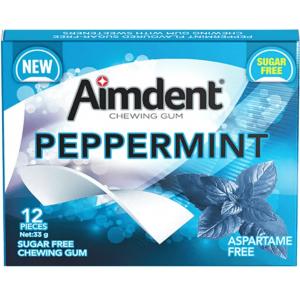 ДЪВКИ AIMDENT ПЕПЪРМИНТ 12л
