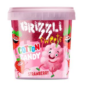 ГРИЗЛИ ЗАХАРЕН ПАМУК 0.050 ЯГОДА /1248/