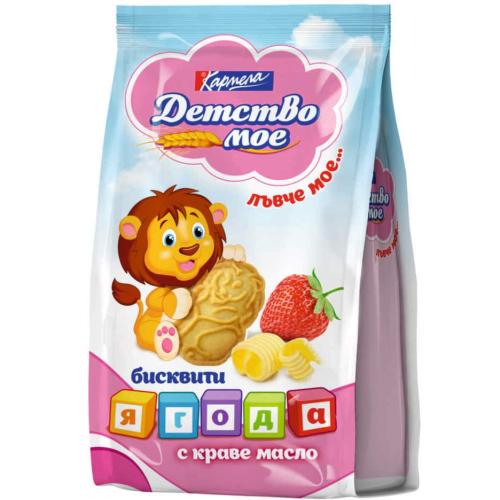 КАРМЕЛА Б-ТИ ДЕТСТВО МОЕ ЛЪВЧЕ МОЕ ...  0.100 ЯГОДА