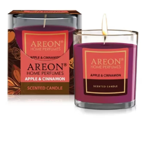 АРОМАТНА СВЕЩ АРЕОН 120 ГР APPLE И CINNAMON
