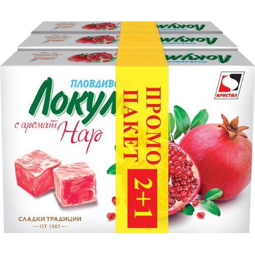 ПРОМО 2+1 КРИСТАЛ ЛОКУМ 0.140 НАР