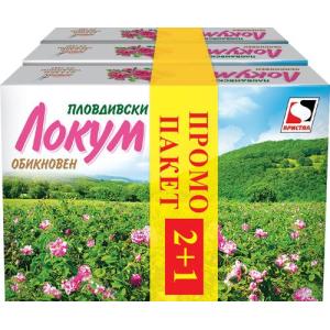 ПРОМО 2+1 КРИСТАЛ ЛОКУМ 0.140 ОБИКНОВЕН