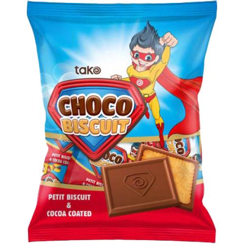 ТАКО Б-ТИ Choco Biscuits С КАКАОВА ГЛАЗУРА 0.150