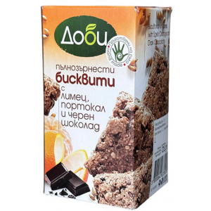 Б-ТИ ДОБИ 0.150 ЛИМЕЦ/ПОРТОКАЛ/ЧЕРЕН ШОКОЛАД ПЪЛНОЗЪРНЕСТИ