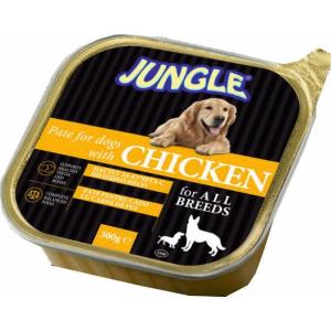 ДЖАНГЪЛ ПАСТЕТ ЗА КУЧЕТА 0.300 С ПИЛЕШКО МЕСО