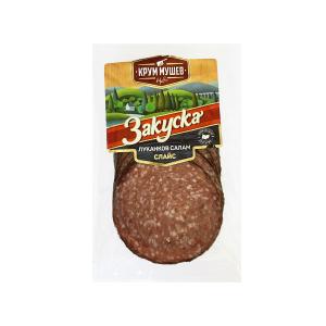 МУШЕВ ЛУКАНКОВ САЛАМ ЗАКУСКА 0.120 СЛАЙС