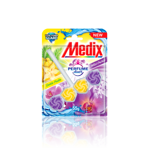 МЕДИКС WC DROPS EXOTIC FRUITS и ORHID 1бр