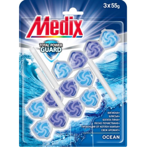 МЕДИКС WC 3х0.055 ТВЪРДО БЛОКЧЕ TOTAL POWER GUARD Ocean