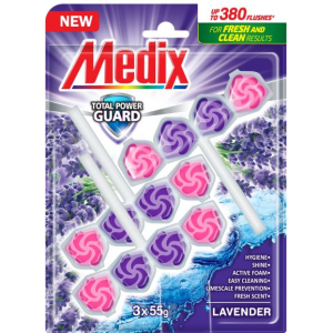 МЕДИКС WC 3х0.055 ТВЪРДО БЛОКЧЕ TOTAL POWER GUARD Lavender