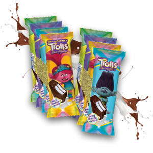 МЛЕЧЕН choco Snack MOVIE SUPERSTARS 4x28gr.