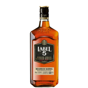 УИСКИ ЛЕЙБЪЛ 5 БЪРБЪН КАСК 0.700