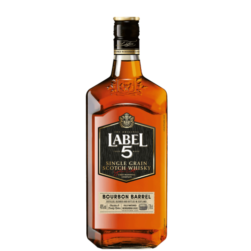 УИСКИ ЛЕЙБЪЛ 5 БЪРБЪН КАСК 0.700