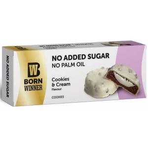 BORN WINNER БИСКВИТКИ 0.100 С КРЕМ БЕЗ ДОБАВЕНА ЗАХАР