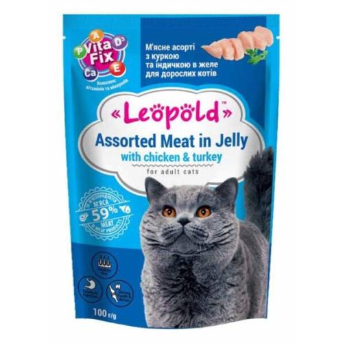 LEOPOLD ПАУЧ 0.100 С ПИЛЕ И ПУЙКА ЗА КОТКИ В ЗРЯЛА ВЪЗРАСТ