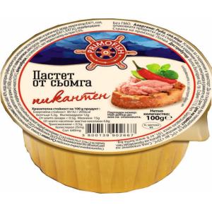 PRIMOFISH пастет от сьомга пикантен 100 гр