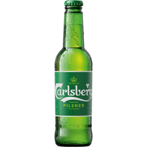 БИРА КАРЛСБЕРГ 0.330 СТЪКЛО ЕДНОКРАТНО