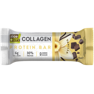 RICEUP КОЛАГЕНОВ ПРОТЕИНОВ БАР, ШОКО ВАНИЛИЯ 50Г