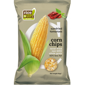 RICE UP ЦАРЕВИЧЕН ЧИПС СУШЕН ДОМАТ 60Г