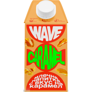 ФИБЕЛА WAVE ПЛОДОВО МЛЯКО 0.500 КАРАМЕЛ
