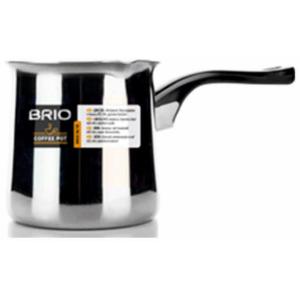 BRIO-ДЖЕЗВЕ-S.S. 18/10-ЧЕРНА ДРЪЖКА БАКЕЛИТ-500МЛ-31104