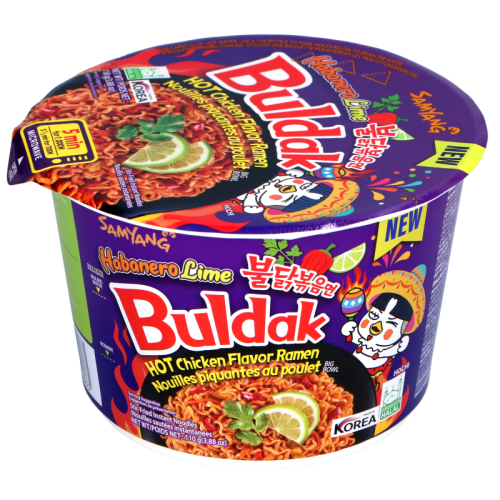 РАМЕН BULDAK 0.110 С ВКУС НА ЛЮТО ПИЛЕ, КОРИАНДЪР И ЛАЙМ КУТИЯ /5863/