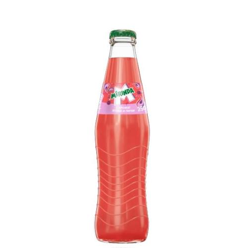 МИРИНДА ЯГОДА И ЛИЧИ 0.250 СТЪКЛО