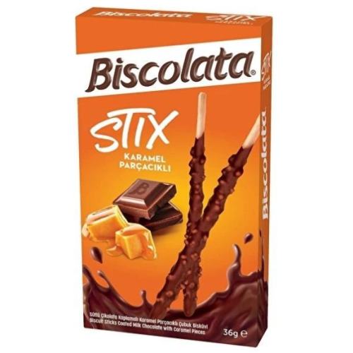 ШОЛЕН BISKOLATA STIX КАРАМЕЛ