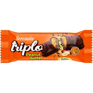 СЕРЕНАТА ШОКОЛАДОВ ДЕСЕРТ 0.050 TRIPLO С ФЪСТЪЧЕН КРЕМ
