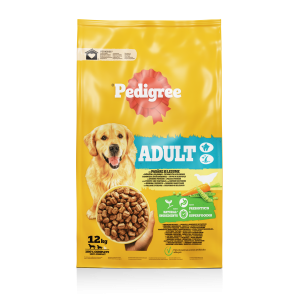 ПЕДИГРИ ГРАНУЛИ 12кг ПТИЧЕ И ЗЕЛЕНЧУЦИ