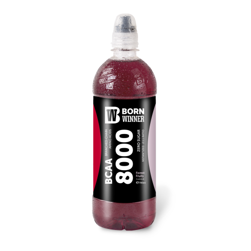BORN WINNER BCAA DRINK 8000 MG - FOREST FRUITS / ZERO SUGAR