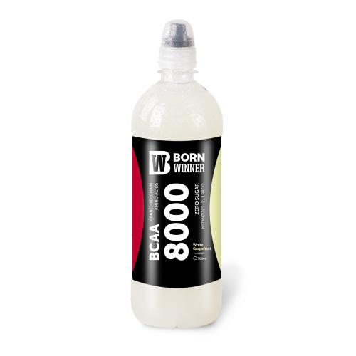 BORN WINNER BCAA DRINK 8000 MG - WHITE GRAPEFRUIT / ZERO SUGAR