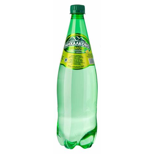 МИХАЛКОВО АРОМАТИЗИРАНА ГАЗИРАНА ВОДА 1л С ЛИМОН