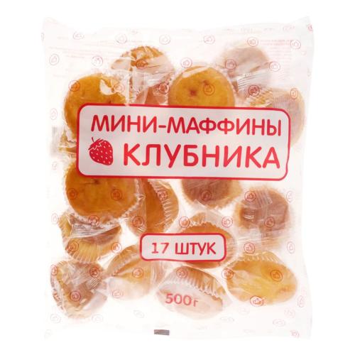 МИНИ МЪФИНИ BAKER HOUSE 0.500 С ЯГОДОВ ПЪЛНЕЖ