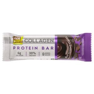 RICEUP КОЛАГЕНОВ ПРОТЕИНОВ БАР, ТРОЕН ШОКОЛАД 50Г