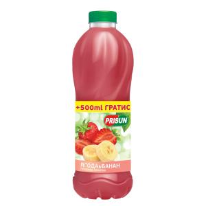 ПРОМО ПРИСАН ПЛОДОВА НАПИТКА 1.500+0.500 ЯГОДА БАНАН